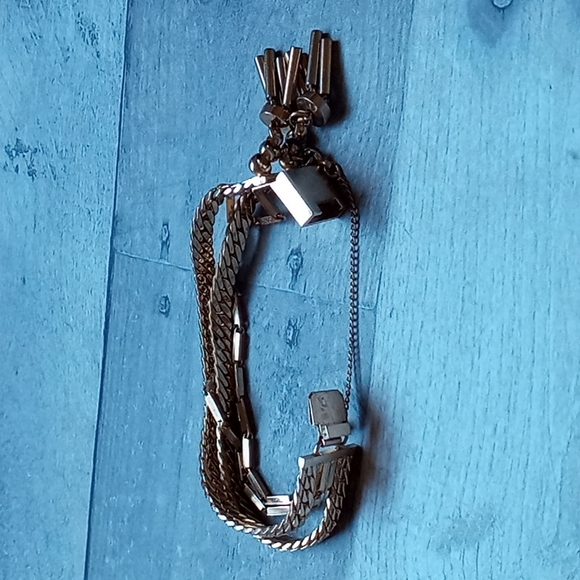 Monet Gold Tone Bracelet - Picture 4 of 8